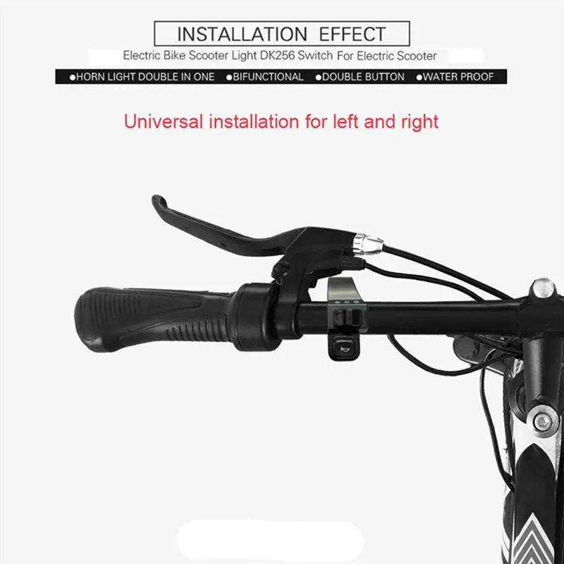 NEW HOT In Stock-1 Pcs Turn Signal Switch Horn Turn Signal Switch Button Electric Bicycle Motorcycle E-Bike Electric Scooter Par