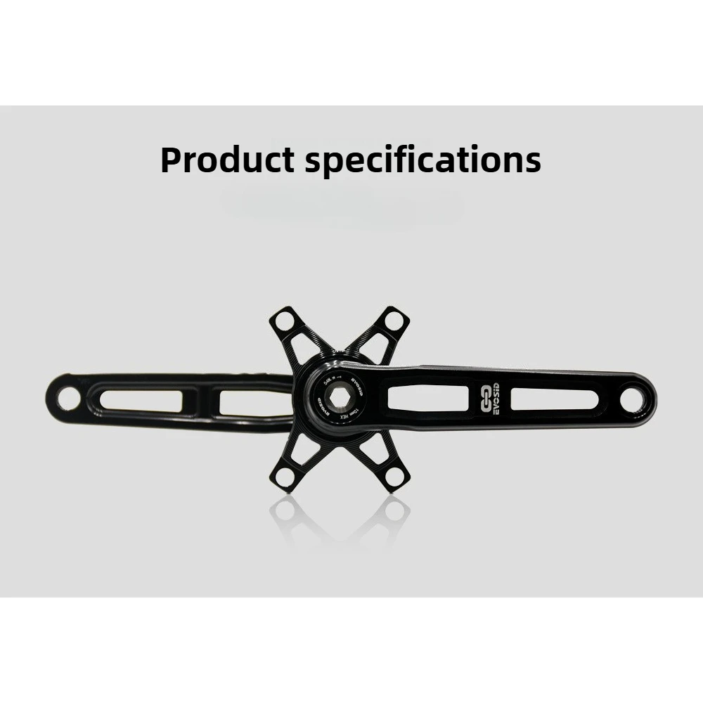 EVOSID Lightweight Hollow Road Bike Crankset, 50-34T/52-36T Double Chainring, 12-Speed, Precision Shifting for Easy Climbing