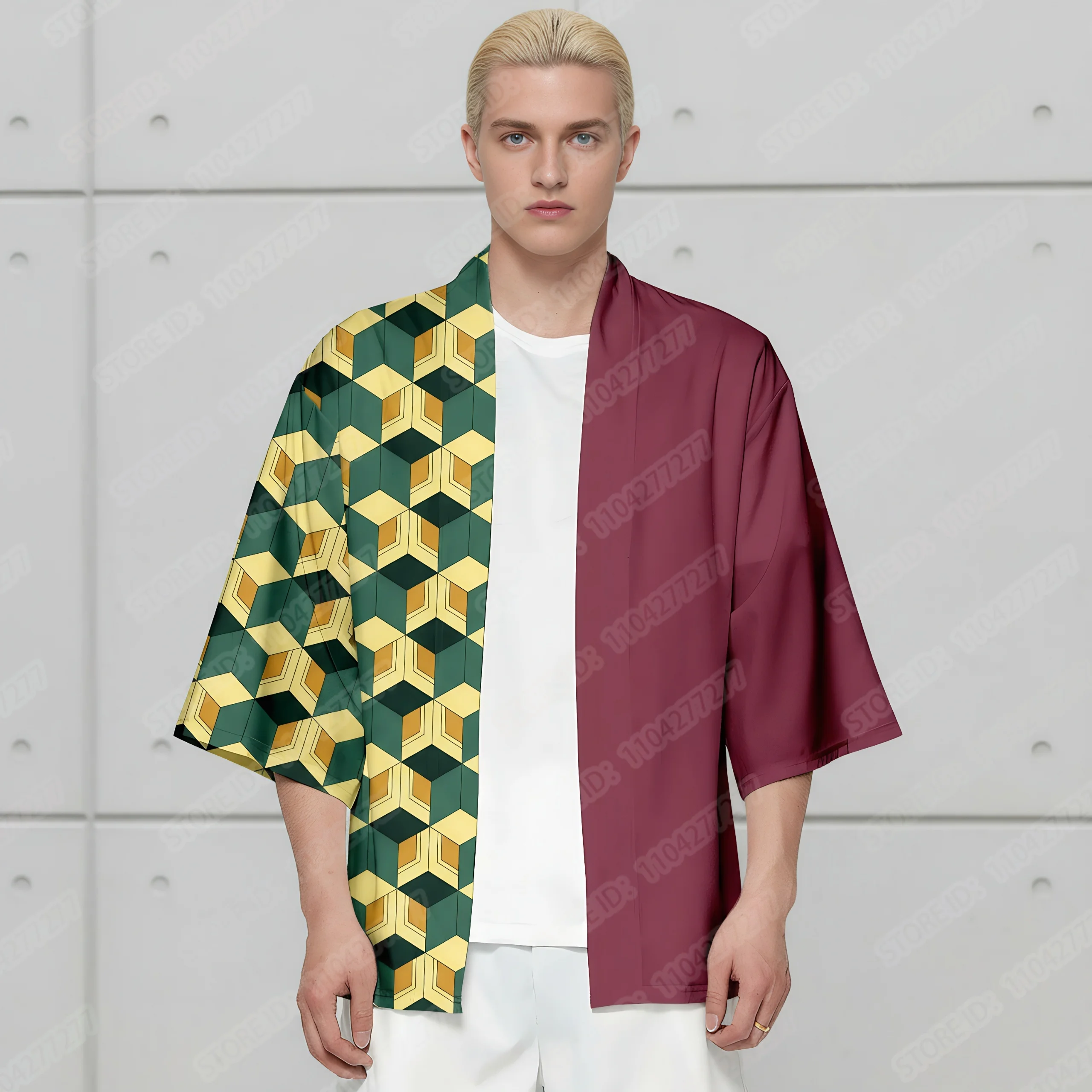 انمي ياباني تانجيرو كامادو كوسبلاي كيمونوس للرجال والنساء عباءة صيفية هاوري كامادي نيزوكو رداء ملابس كوتشو شينوبو كيمونو