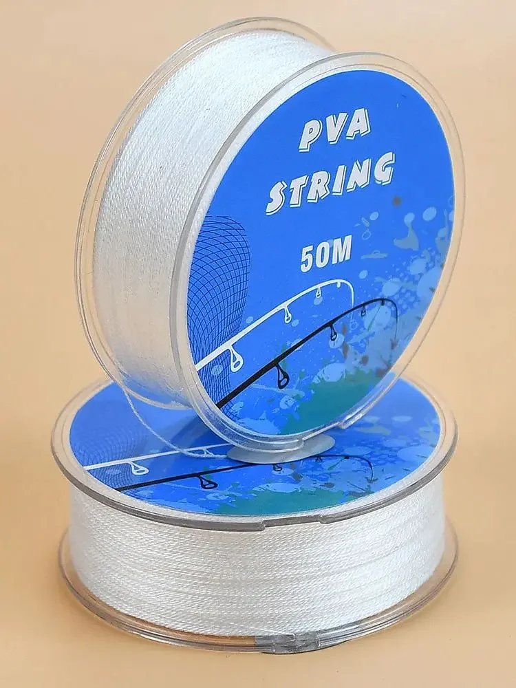 MNFT 50M PVA chaîne pour la pêche à la carpe appât dissous Boilie ligne de pêche idéale pour la pêche à la carpe bouillette et appât de pêche à la carpe