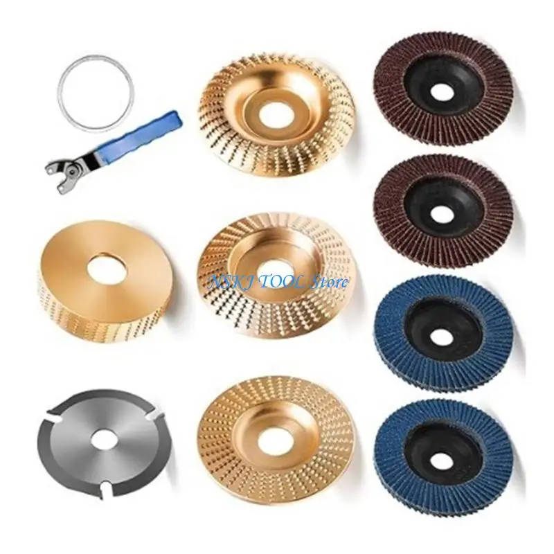 

L8RC Comprehensive Shaping Wheel Sculpting&Grinding Disc Set For Angled Grinders