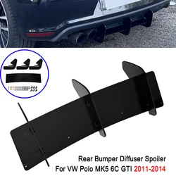 Diffuser Polo MK5 6C GTI Rear Bumper Spoiler Body Kit For VW 2011-2014 Accessories Auto Exterior Modification Parts Car-style