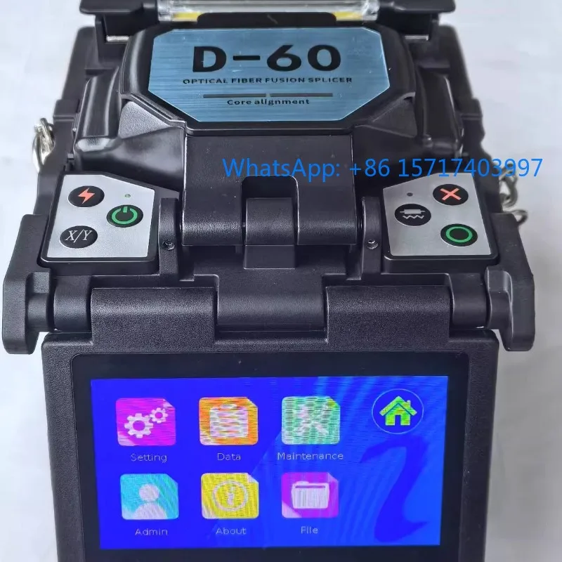 

K8+Fully Automatic Fiber Melting Machine Leather Wire Tail Fiber Jumper Cable Hot Melt with Cutting Knife