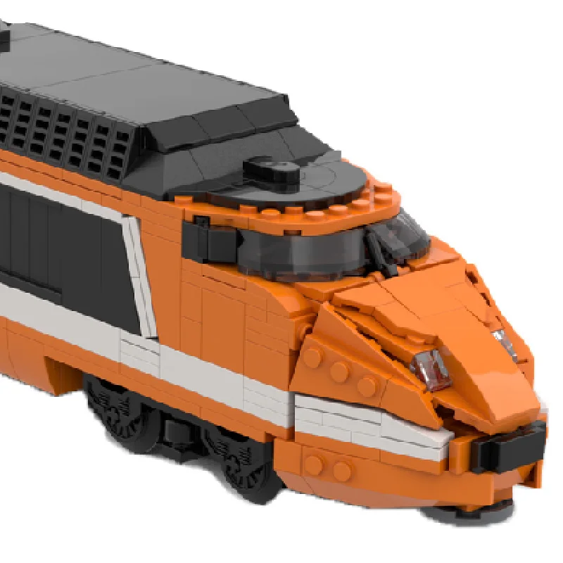 695 個 MOC ホライゾンエクスプレステクニカルモジュラービルディングブロック DIY 組み立てレンガ交通教育クリエイティブディスプレイおもちゃギフト