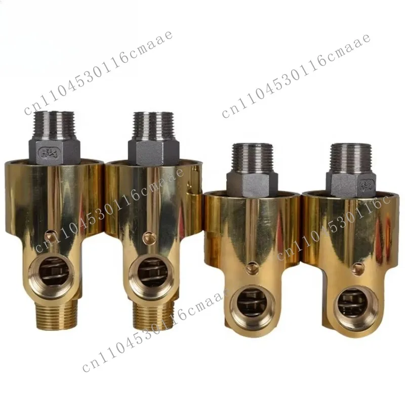 High-Speed Hydraulic Water Rotary Joint Smooth Surface Treatment Replacement  High Pressure Compatible