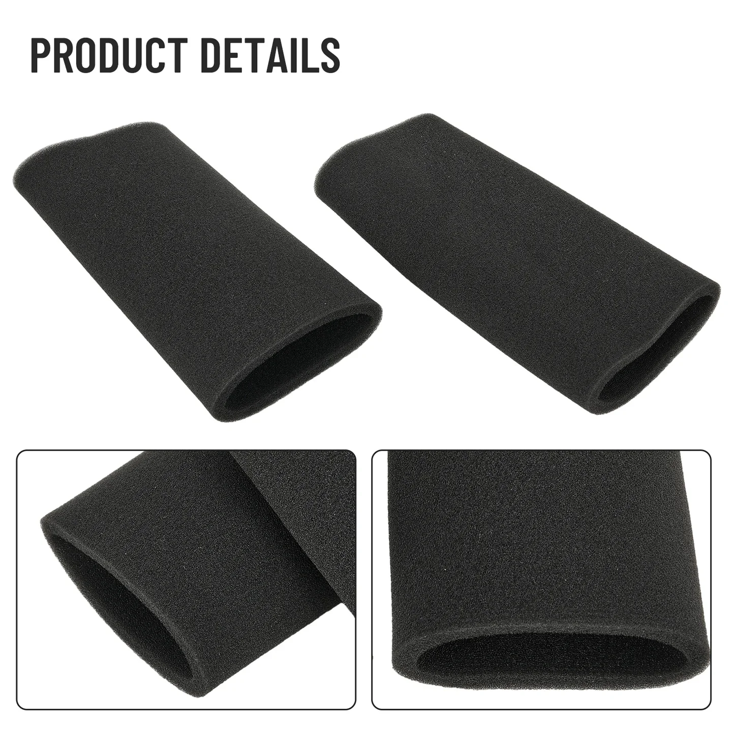 Foam Filter 2pcs For Bosch Athlet BBH BCBH Cordless Vacuum Cleaner Fits Models BCH625KTGB/02 BCH6PETGB/01 BCH6AT25AU/02 And More