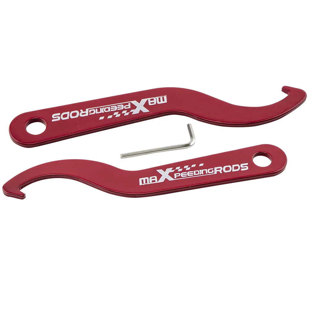 2x Adjustment Wrench Damper Shock Spring Universal Coilover Spanner Tool Tools