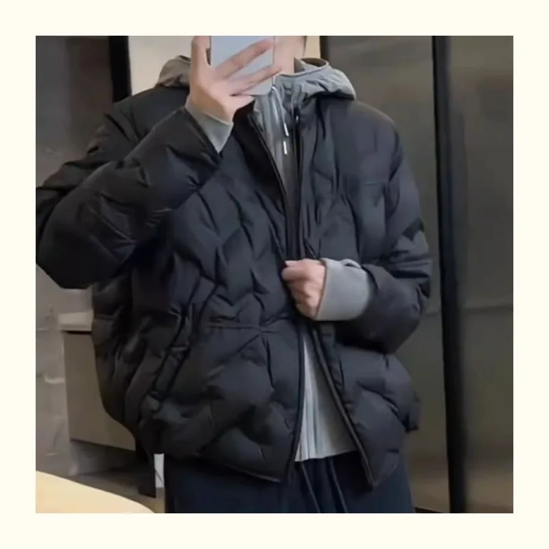 

Lightweight Down Cotton Jacket for Women 2026 Autumn Winter New Short Stand-collar Fashionable and Warm Parkas