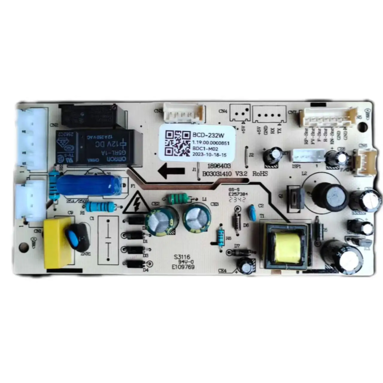 لوحة دوائر الثلاجة الثلاجة الرئيسية PCB لوحة تحكم الطاقة BCD-269WCP2Y KD-390FW_POWER_B03M02 BCD232W BCD-269WCP2
