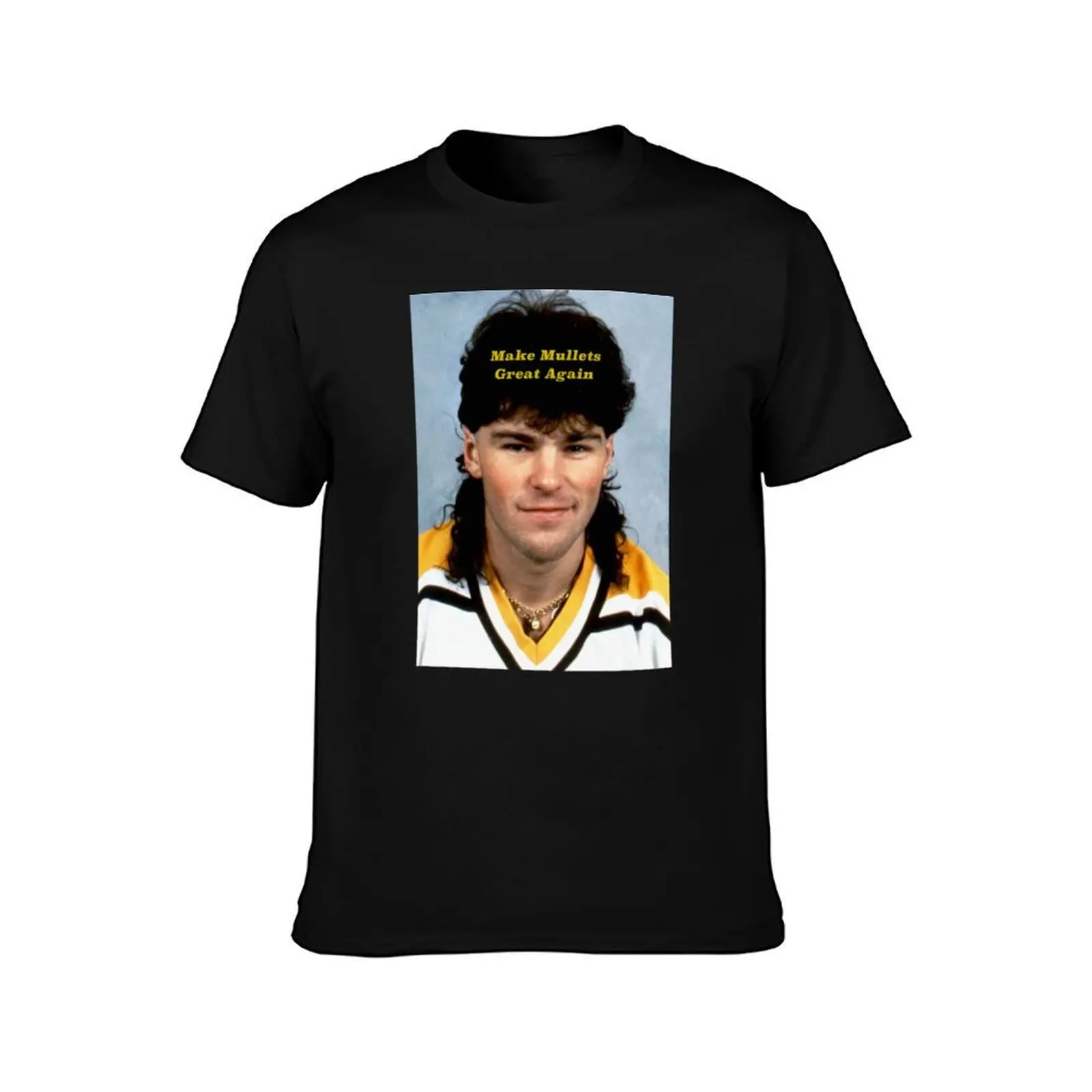 Jagr Founder of the Mully T-Shirt All Match Print Short Sleeve Top T-Shirt