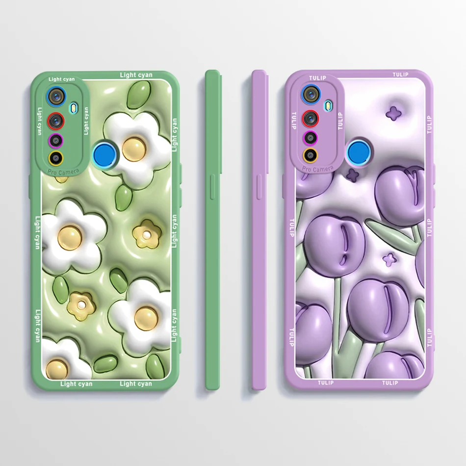 For Realme 5 Case R… - image