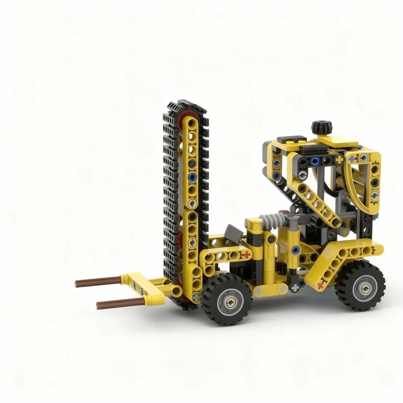 273pcs MOC Forklift Alternate Build Technical Model Building Blocks Construction Toy Christmas Gifts DIY Creative Idea Education