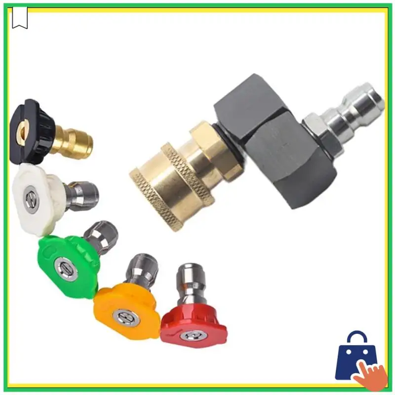 

Advanced High-Pressure Cleaning Machine With 360° Rotational Adjustment Elbow Nozzle And 1/4 Quick Plug