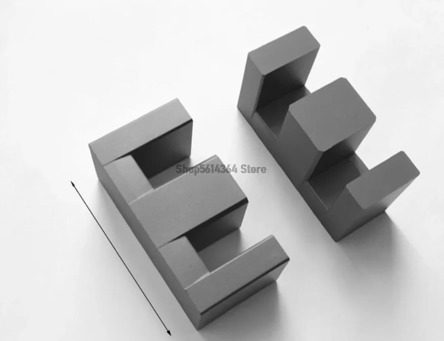 Pair EE55B Mn-Zn Ferrite Core for Transformer Charger Power Supply - PC40 Material Magnetic Core 55MM