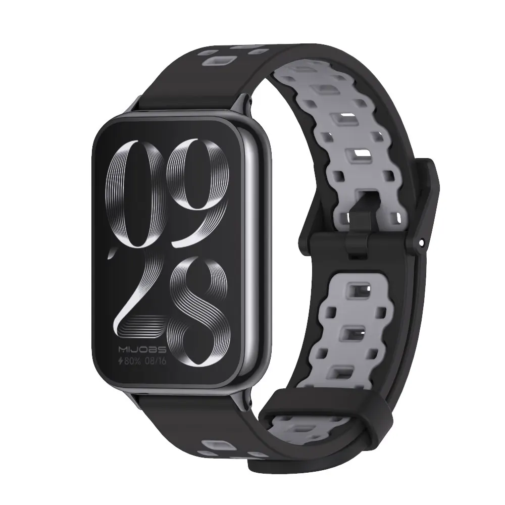 For Xiaomi Mi Smart Band 9 Pro Strap Bracelet Global Version Mi Band 9 Pro Silicone Rubber Band Waterproof Mi 9pro Wristband