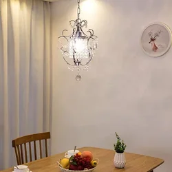 Nordic luster LED Pendant Lights Crystal chandeliers Hanging Lamp Indoor Lighting For Home Living Dining Bed Room Kitchen Decor