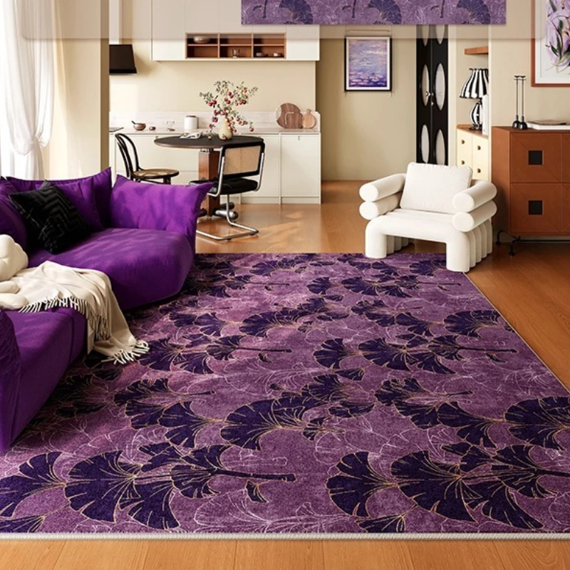 

Винтажный ковер для гостиной, европейский классический цветочный минималистичный креативный дизайн, ковер для спальни, украшение для дома, гардеробная Mat 러그 Ковер