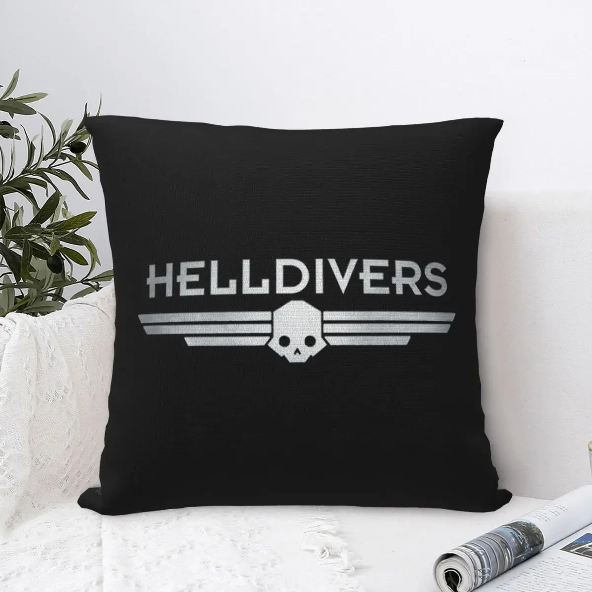 Helldivers Game Pillow Cases Cushion Cover Custom Decorative Pillowcase for Home 18