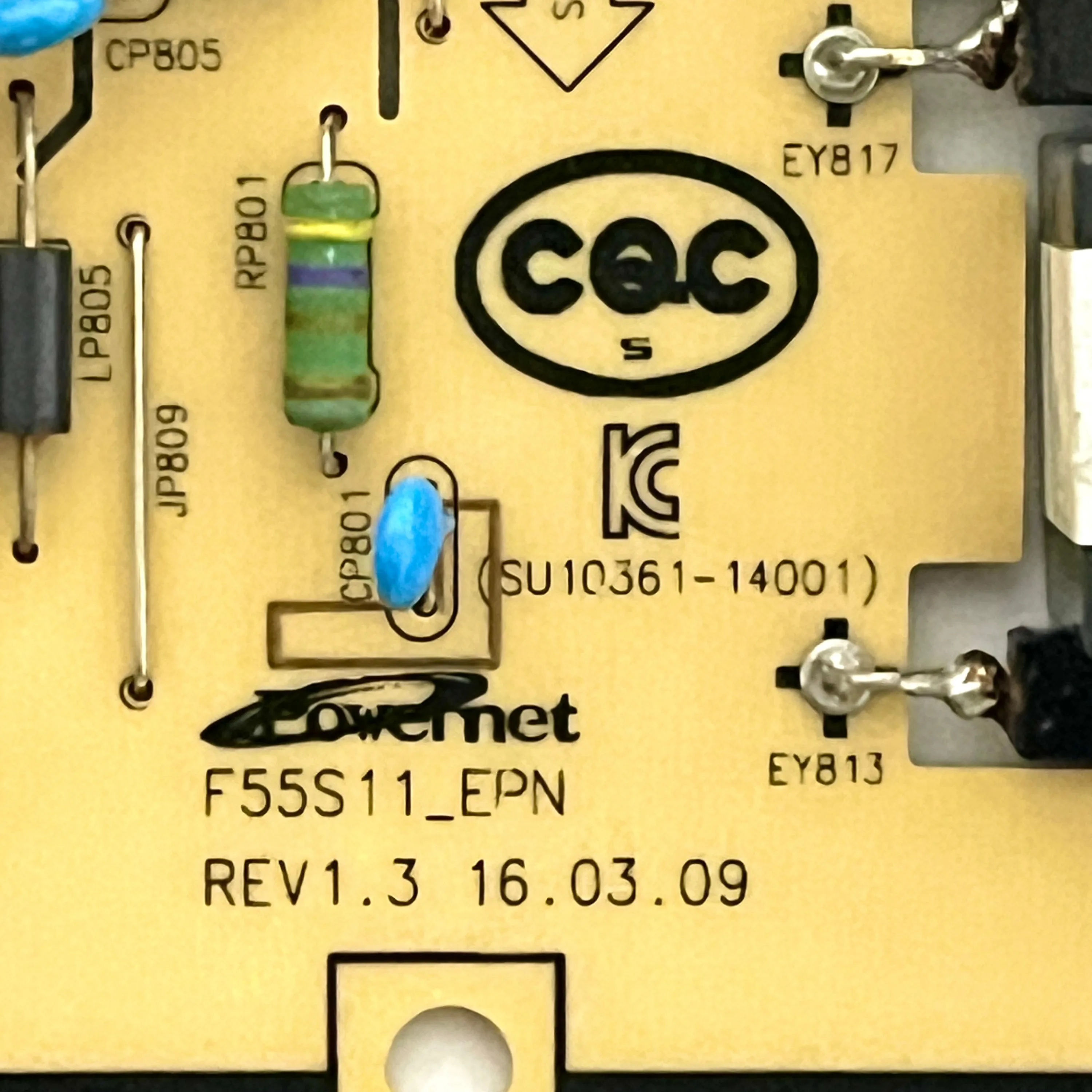 Authentic Original TV Power Board BN44-00760A F55S11_EPN Works Normally And is for LED TVs LH55DHEPLGA/GO LH55DHE TV Accessories