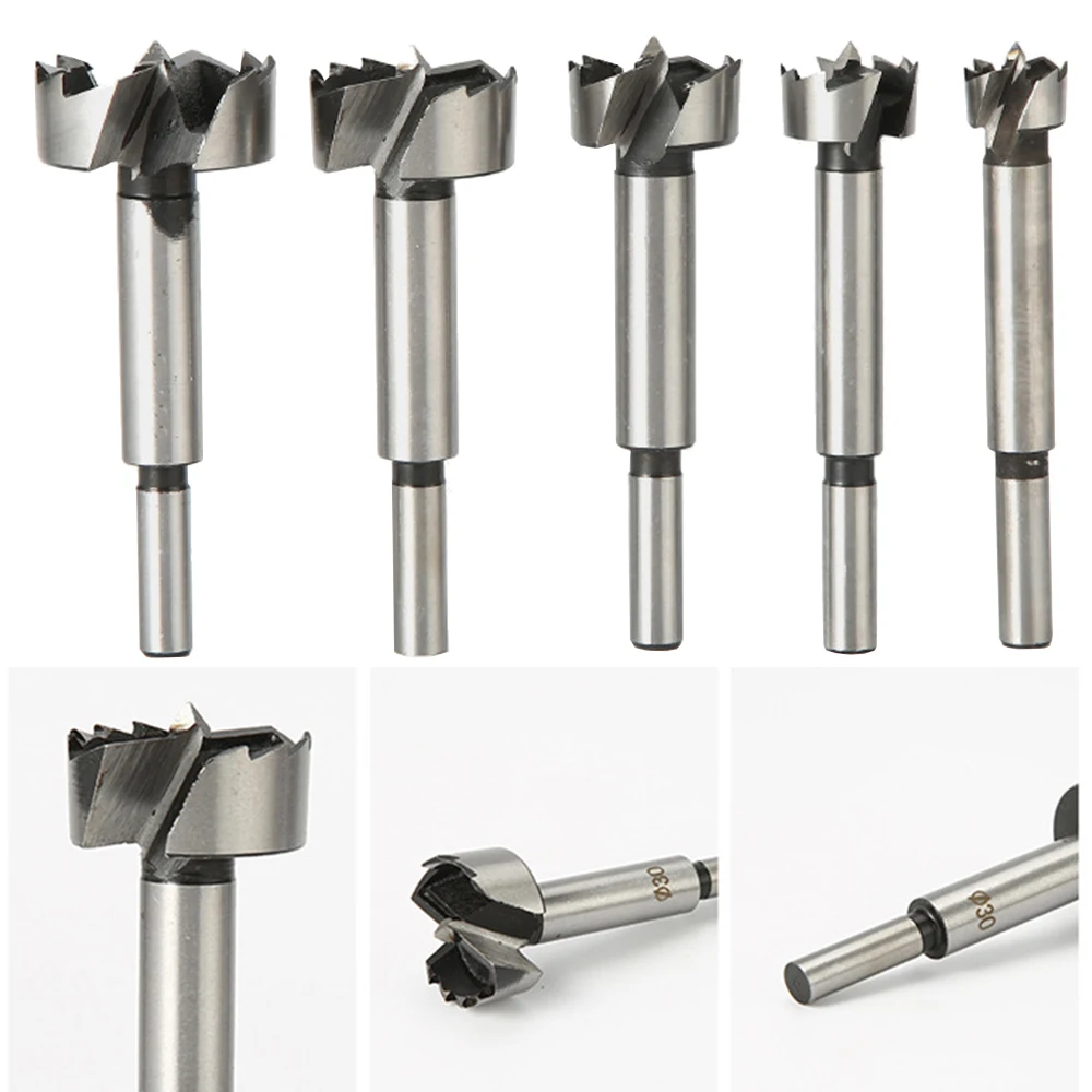 

Woodworking Multi-tooth Forstner Drill Bits 30mm-60mm Hinge Boring Drill Bits Self Centering Hole Saw Woodworking Drilling Tools