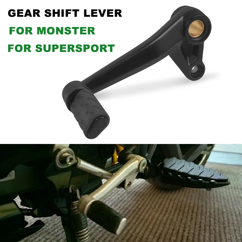 

For Ducati Monster 821 Dark 1200 S 1200R Supersport 950 S 939 937 S Motorcycle Gear Shift Lever Footrest Pedal Gear Change Pedal