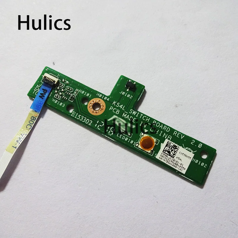 Hulics Used For Asus X54H K54HR K54L X54 K54 Power Button Board Switch  69N0LJC10C01