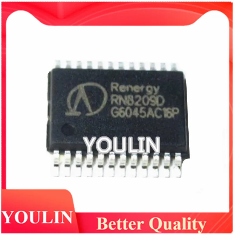 20pcs New original RN8209D patch SSOP-24 multi-function anti-stealing AC and DC single-phase metering chip