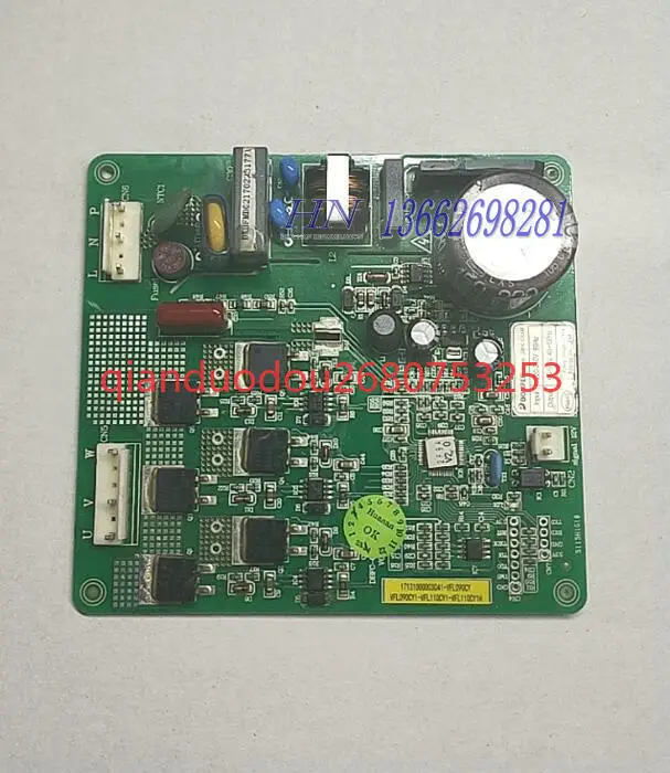 

Suitable for Midea refrigerator freezer frequency conversion board Computer board DBFC-CTCLM-V1.0 1713000002002 LU118PY1