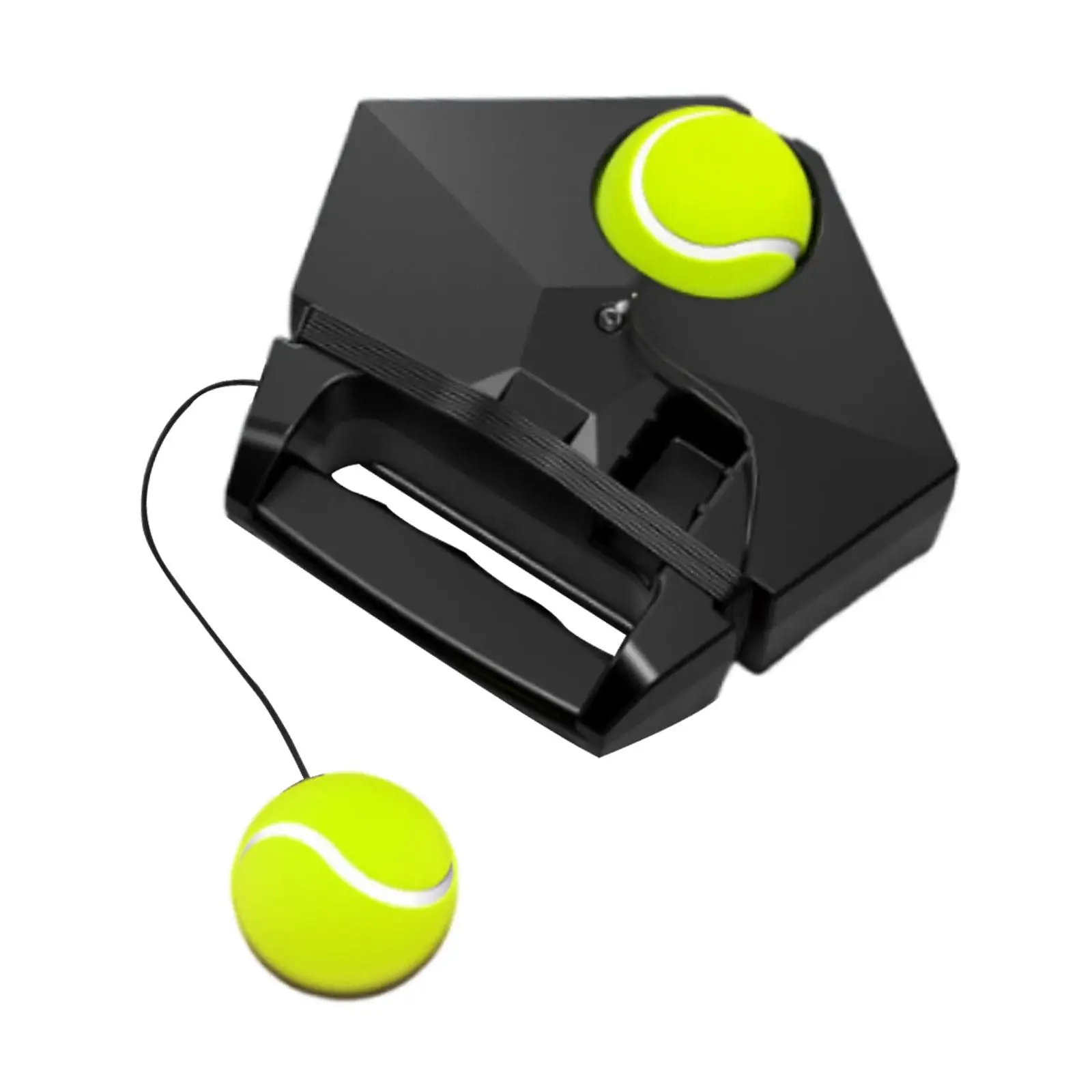 Single Tennis Ball Trainer mit Ball Trainingsausrüstung Tennis Training Tool