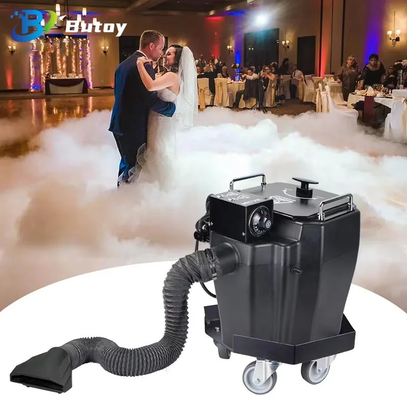 maquina de neblina de gelo seco 6000w 3500w efeito de palco baixo equipamento de fumaca para palco de casamento eventos de festa dj 01