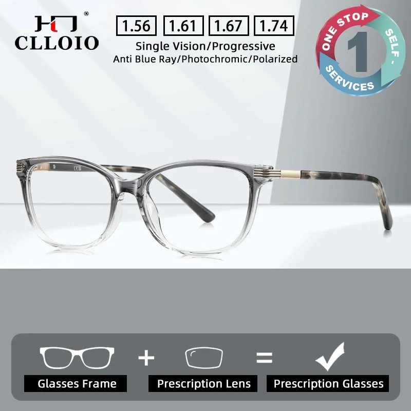 clloio-クラシックファッションスモールフレーム処方眼鏡-ブルーライトカット近視眼鏡-tr90-キャットアイ累進多焦点リーディングアイウェア