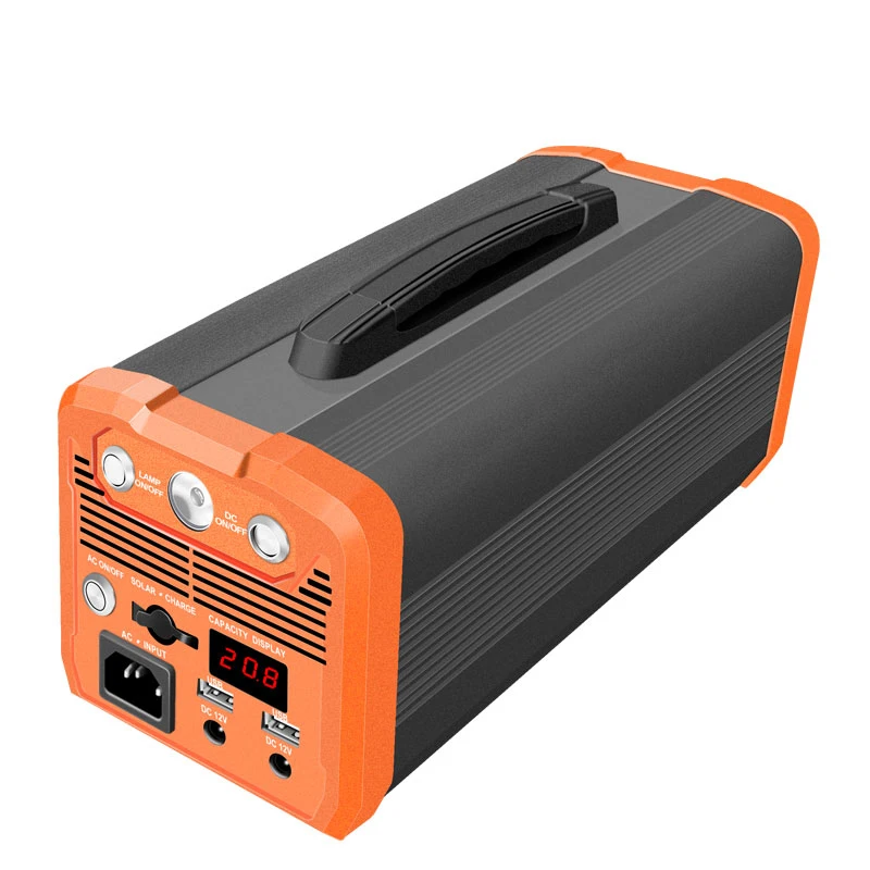 High quality Portable Power Station With Light Lithium Battery Solar Generator 300Ah laptop, computer,  Energy Storage