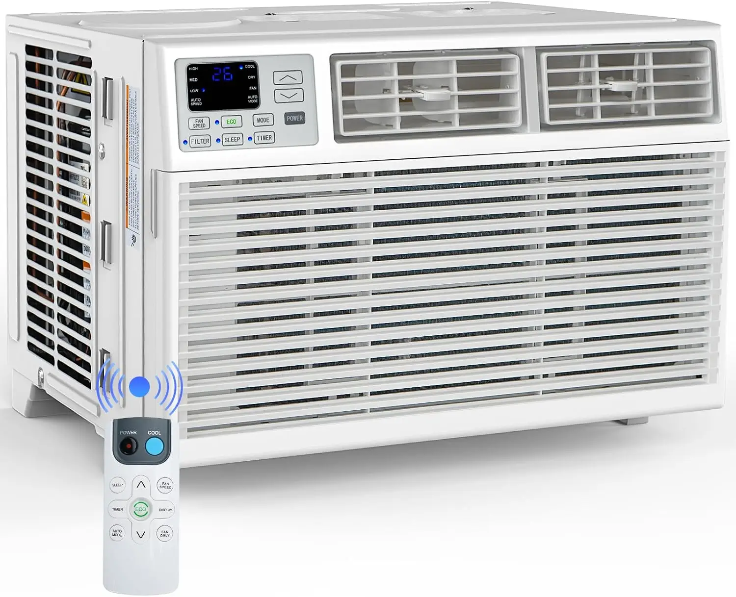

Window Air Conditioner 14000 BTU Window AC Unit Cooling Room 700sq ft Fast Cooling 24H Timer Dehumidifier Mo Energy Saving