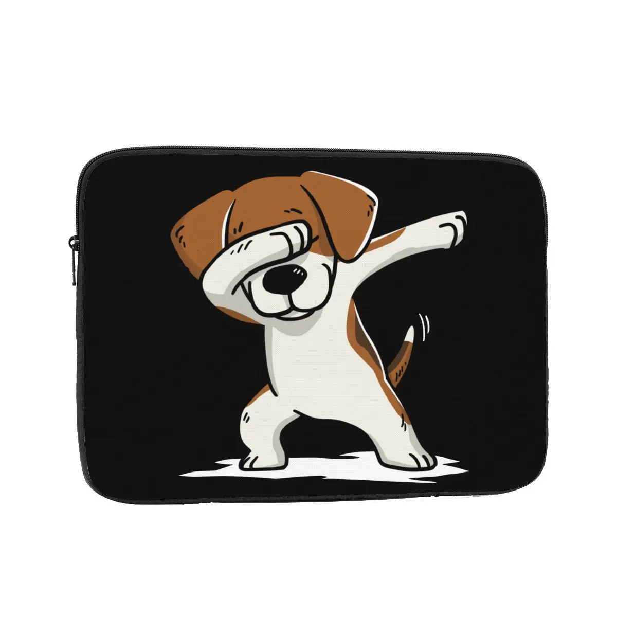 Dabbing Beagle Funny Beagle Dog Laptop Bag Case 10 12 13 15 17 Inch Notebook Bag Sleeve Tablet Shockproof Case Bag