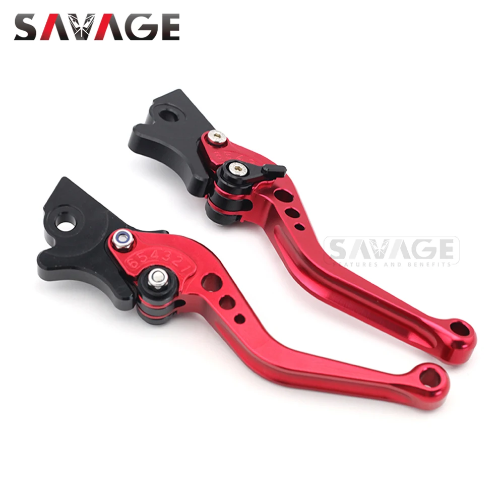 Rear Front Brake Levers For Piaggio NRG POWER DD MEDLEY 125 Gilera Runner 200 Motorcycle Accessories Adjustable Short Handles
