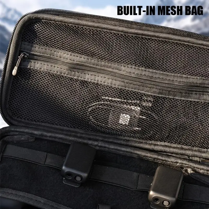 96BA Black Camera Accessory Case for X6 Holder for Home Storage and Outdoor Carry