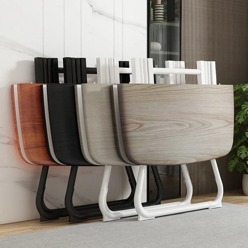

Folding household space saving foldable simple small square table portable table and chair