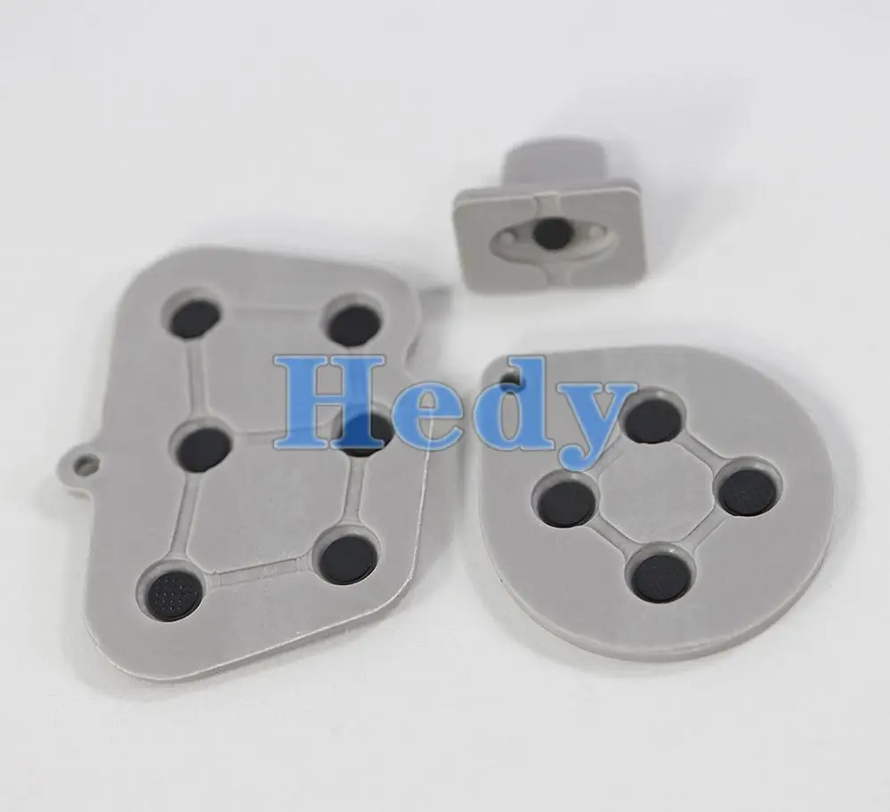 50sets Repair Parts High Quality Silicone Conductive Rubber Button For Sega SS Saturn Controller Key Pads