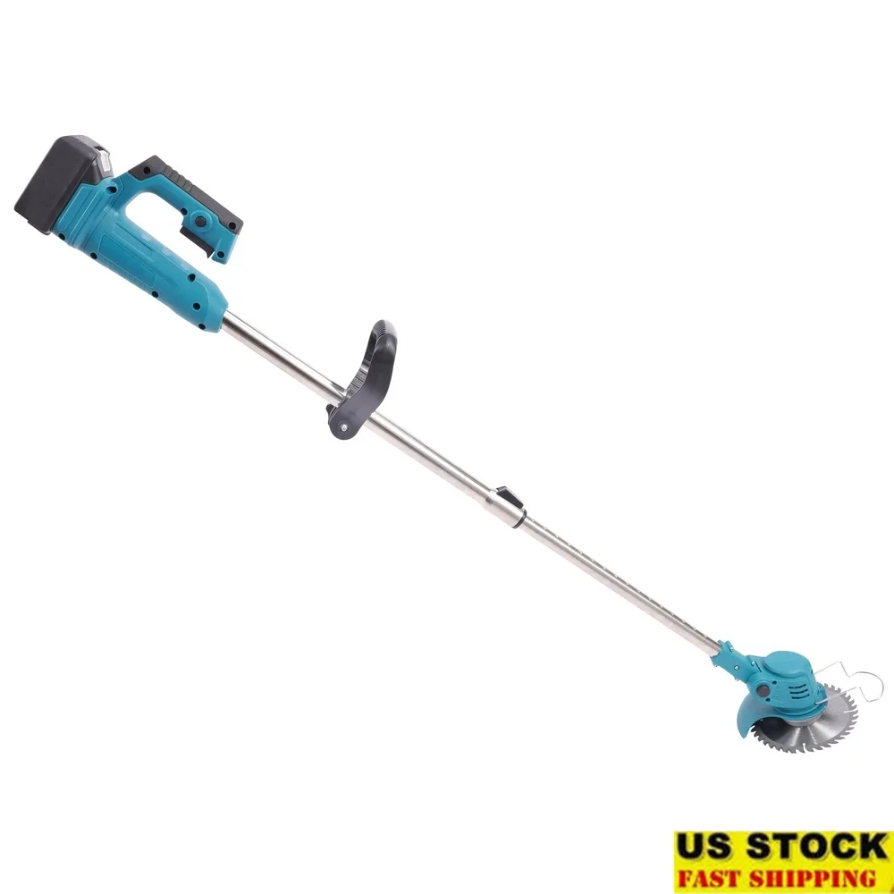 

3 in 1 Cordless Electric Grass Trimmer Weed Eater Lawn Mower Adjustable Angle Blades Lightweight Ergonomic Design Rechargeable