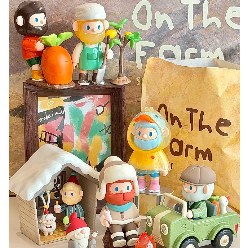 

FARMER BOB on The Farm Series V13 Blind Box Mystery Box Caixa Caja Dolls Surprise Gift Desktop Ornament Anime Figure Trendy Toys