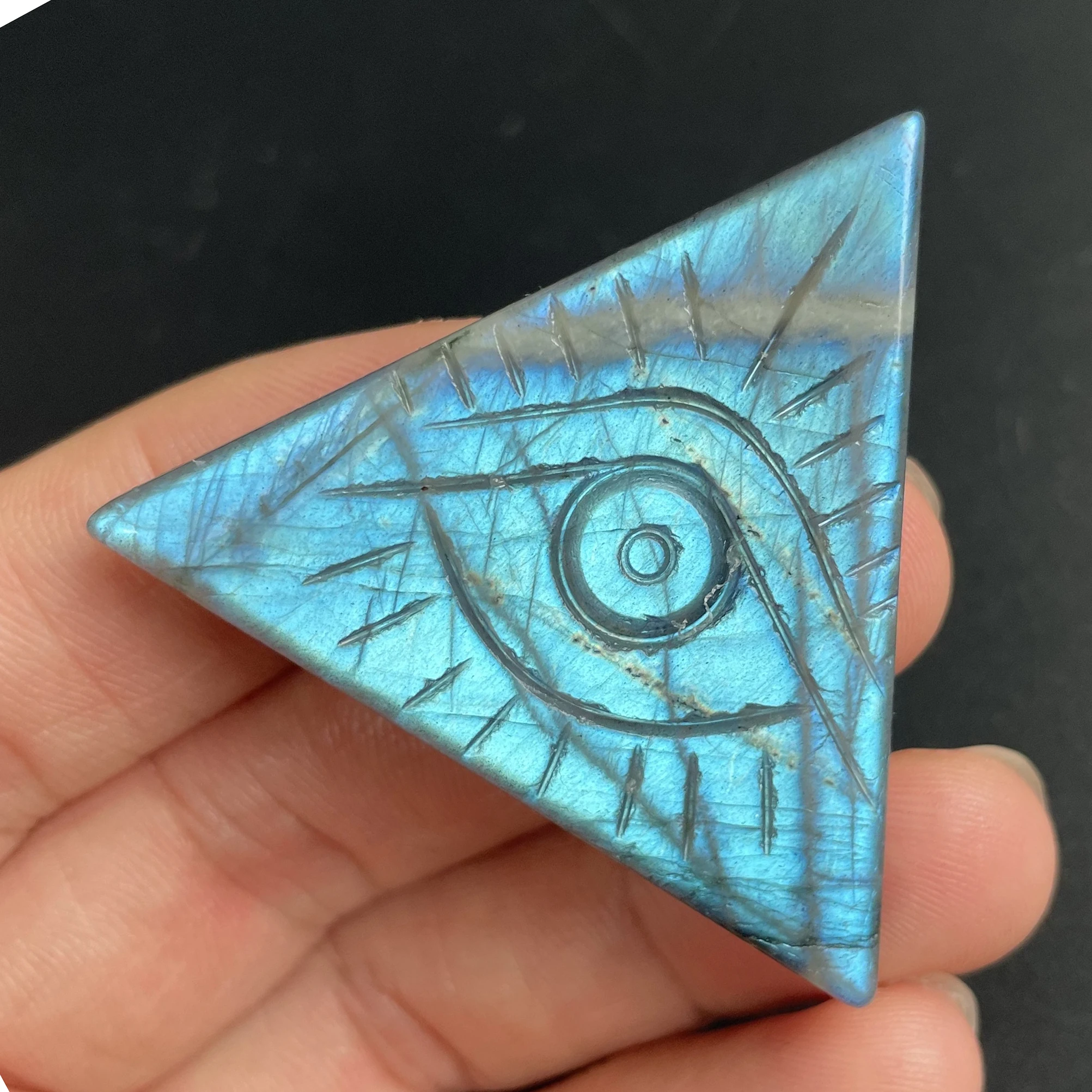 

Natural Crystal Labradorite The Eye of Horus Quartz Polished Reiki Healing Exquisite Room Decor Moonstone