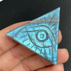 Natural Crystal Labradorite The Eye of Horus Quartz Polished Reiki Healing Exquisite Room Decor Moonstone