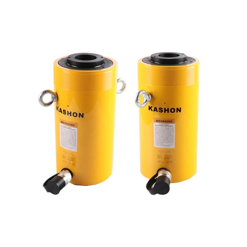 RCH-606 700 bar 60 ton ENERPAC-equivalente enkelwerkende holle plunjer-hydraulische cilinder met veerretour