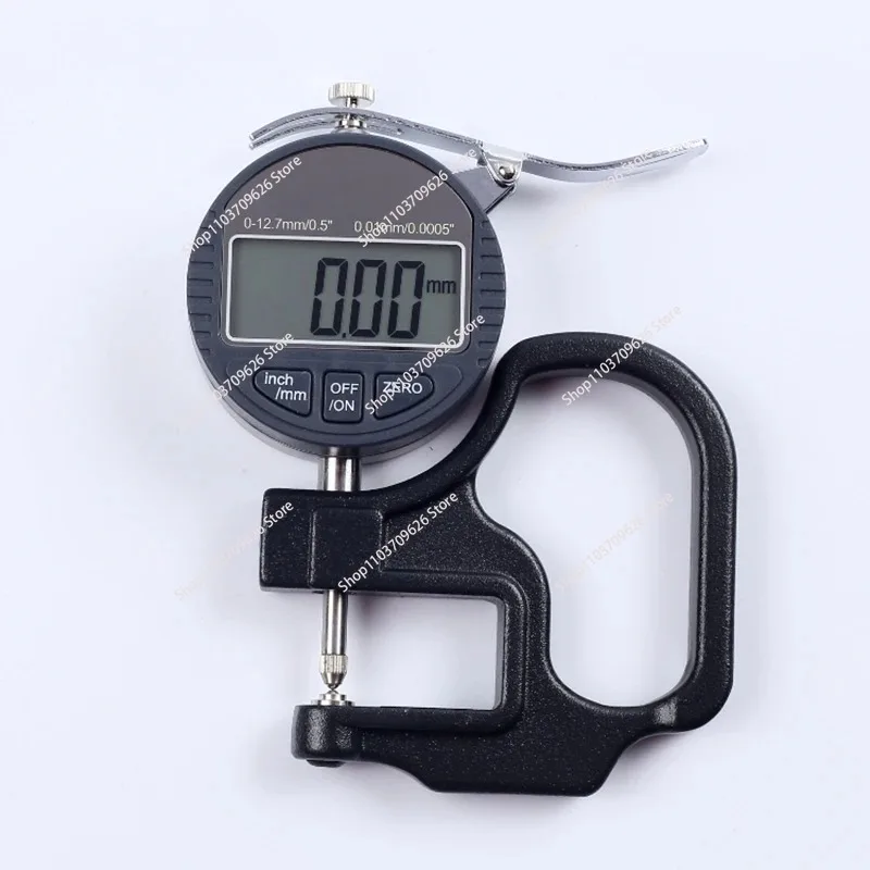 

Round Head Electronic Digital Thickness Gauge 0.001mm 0.01 Micron Thickness Indicator Meter Ball Lens Diameter 0-10mm Micrometer