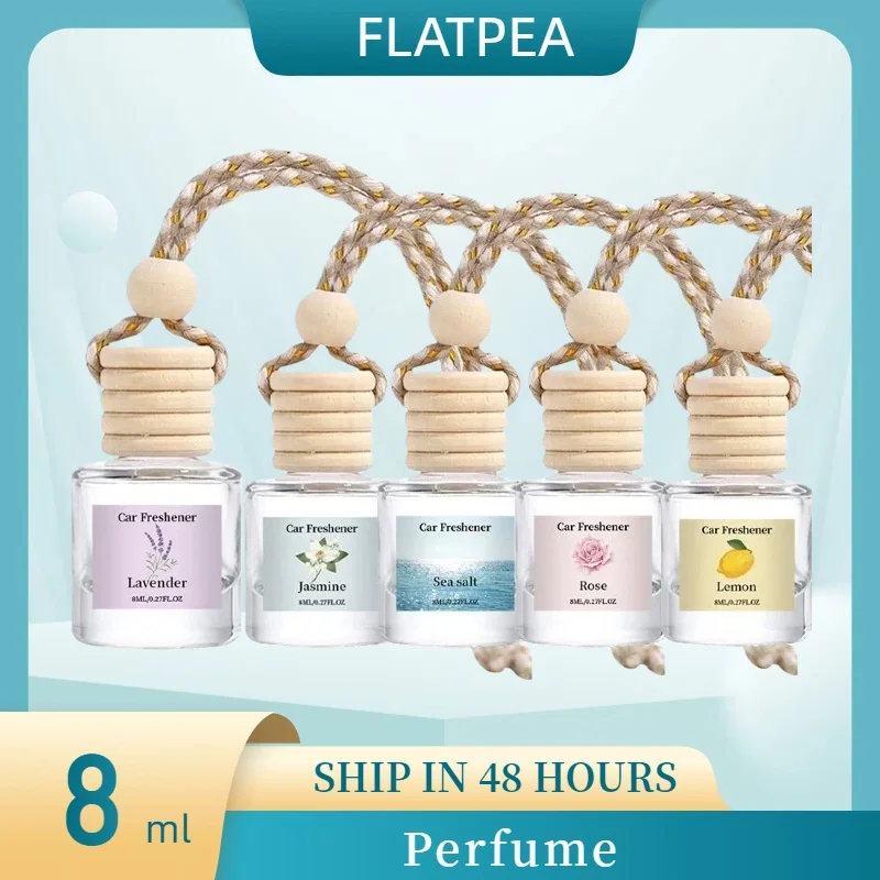 

8 мл мини-парфюм для ароматерапии для автомобиля, долговечный свежий аромат, орнамент, подвесной освежитель воздуха, диффузор, аксессуар для интерьера