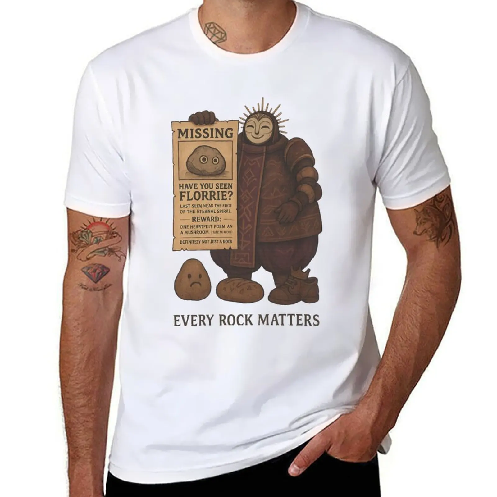

Expedition 33 Missing Pet Rock T-Shirt man t shirt luxury t shirts designer T-Shirt