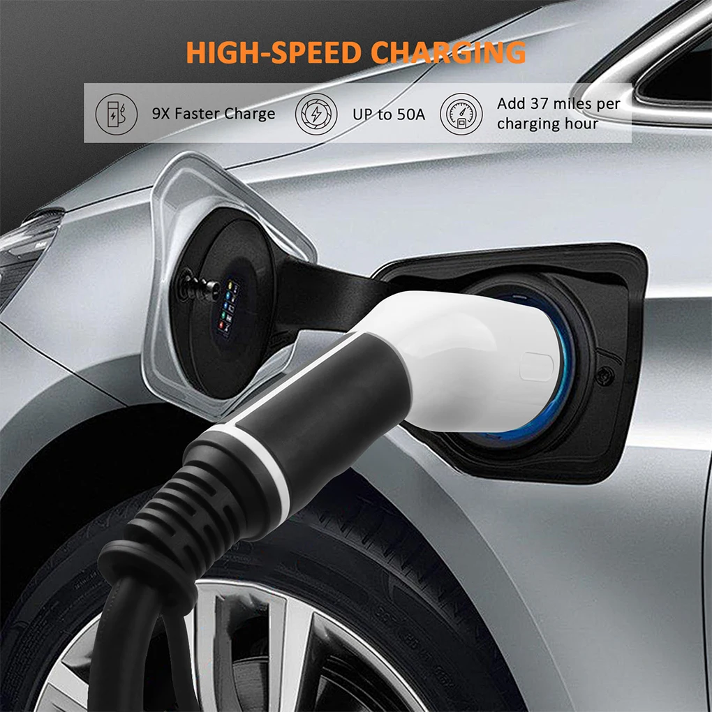 

22KW 32A EV Charger EV Charger 5M Charging Cable Portable EV Charger Automatic Current Identification Support CEE 5PIN Socket