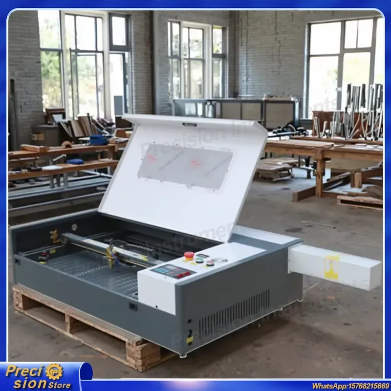 6040 CO2 Laser Engraving Machine 400x600mm Desktop CNC Laser Cutter for Wood Acrylic Glass Leather Rubber Plastic Stone - view 2