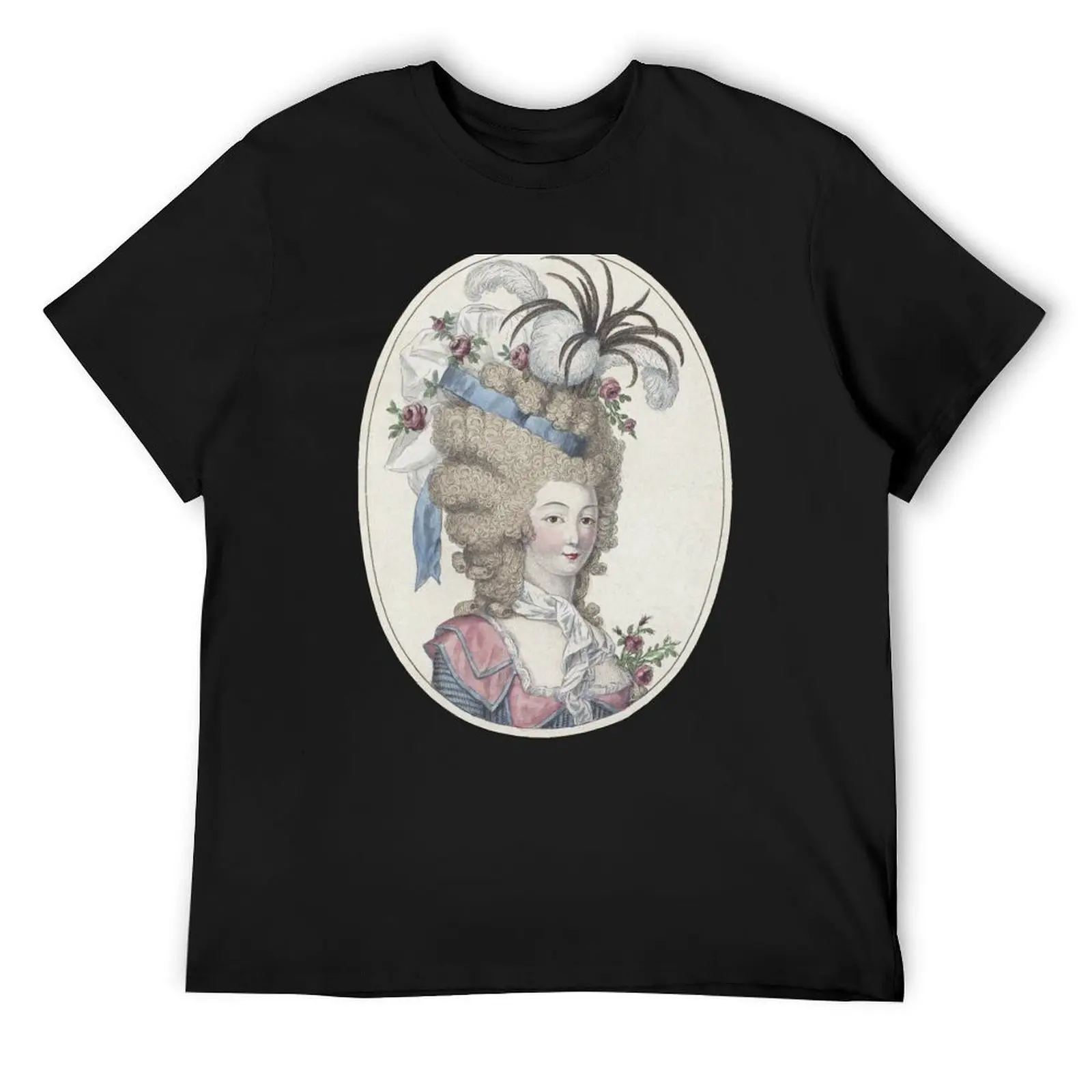 

French Antoinette Woman T-Shirt Luxury man customs design your own sweat funny t shirts men