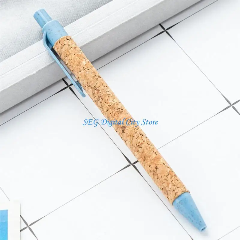 

U75B 10 Pcs Smooth Writing Pen Retractable Ballpoint Pen Oil Pen for School oFFICE